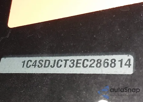 2014 Dodge Durango R/T из США, поврежденный, VIN 1C4SDJCT3EC286814